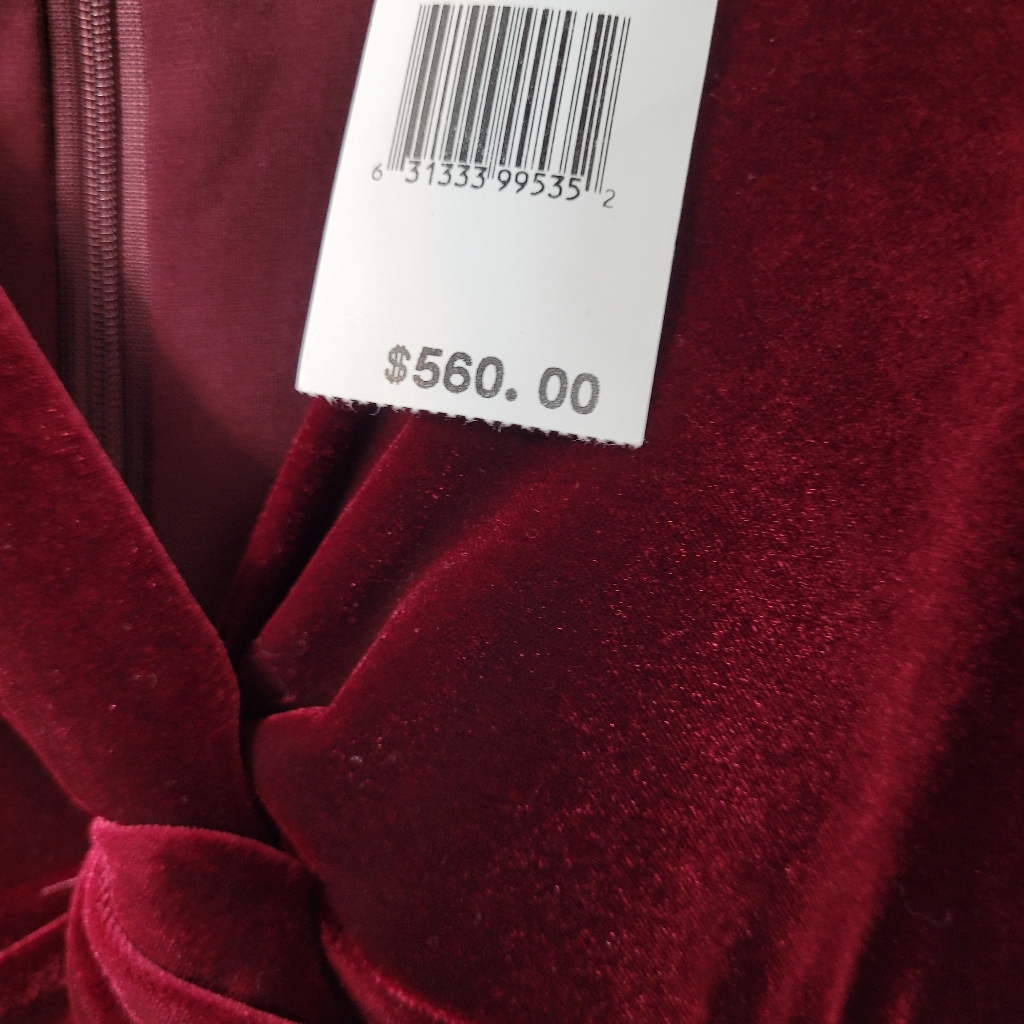 Formal Evening Attire Red Velvet